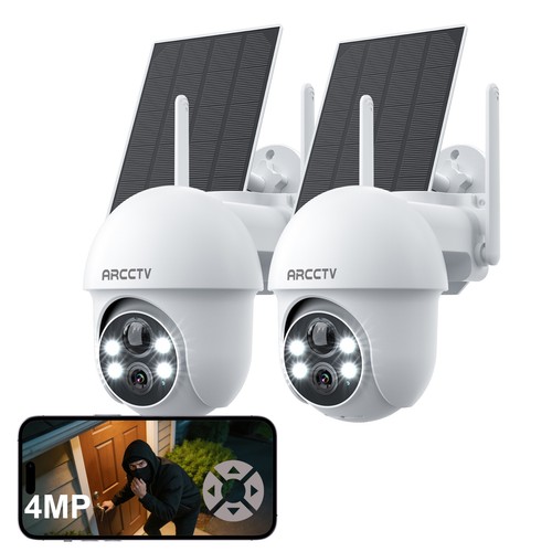 Arcctv pack 4mp - 4mp, wifi6